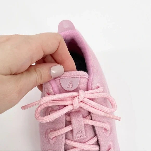 Allbirds Girls Smallbirds Wool Runner Sneakers Pink Shoes Kids - Picture 11 of 12
